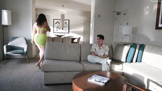 Caught My Allies Mommy Trying To Cheat!!! Dunken Hina likes knob